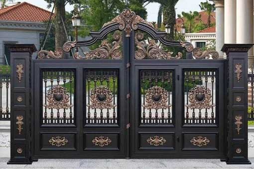 Cast Iron Main Gate Design