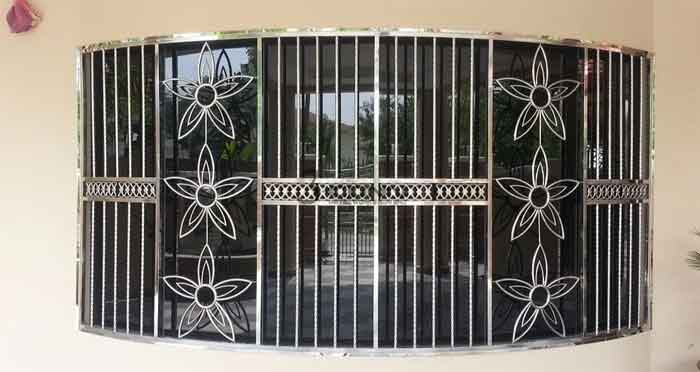 modern custom window grill