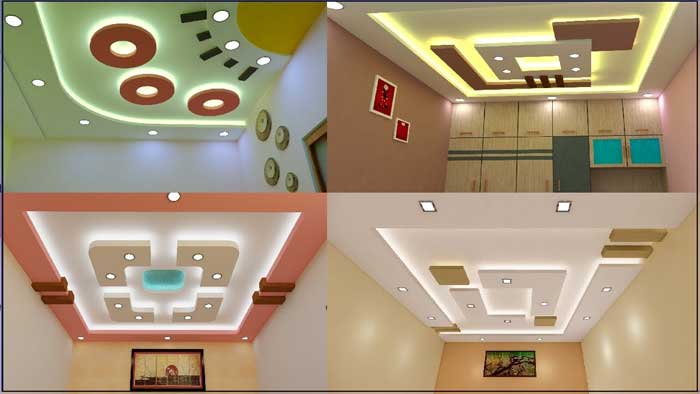 fancy gypsum false ceiling