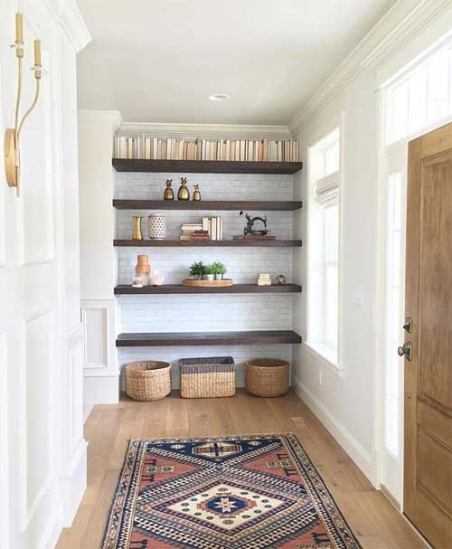 floating entryway modern foyer design