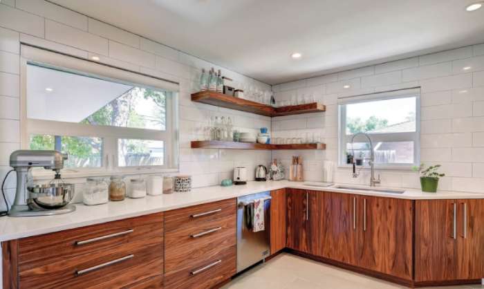 Kitchen Corner Floating Rack