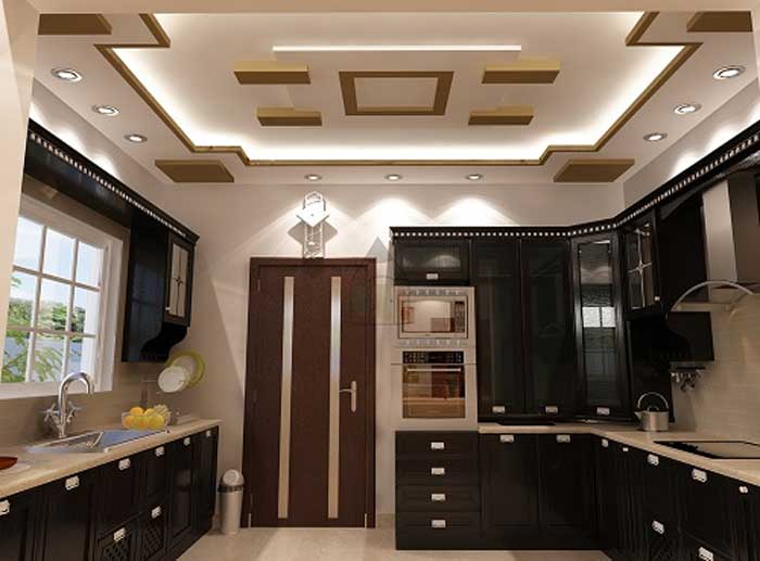 kitchen pop plus minus design with led light