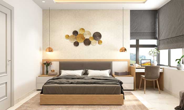 majestic 1bhk bedroom interior