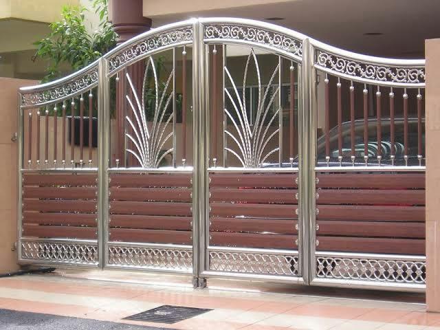 railing main steel gate design