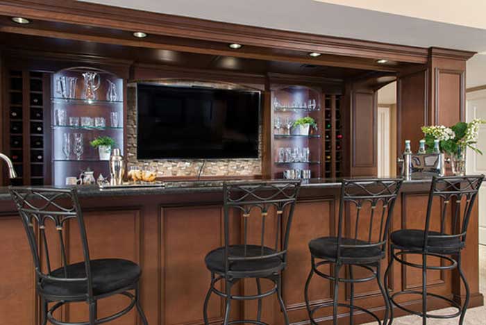 rustic home bar design ideas