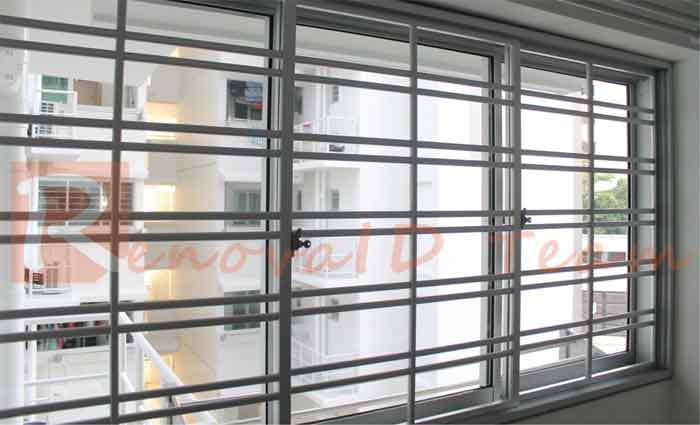 sliding window grill new designs