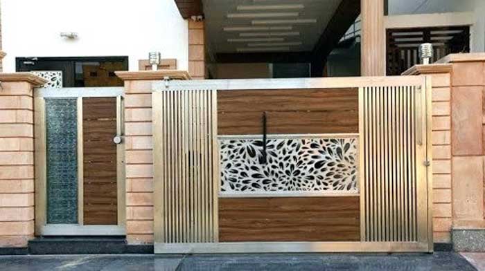 ss steel sliding gate design