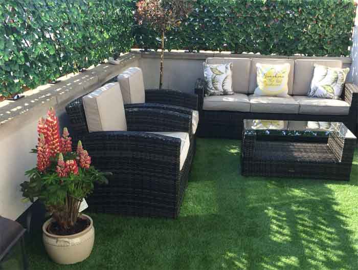 terrace lawn ideas