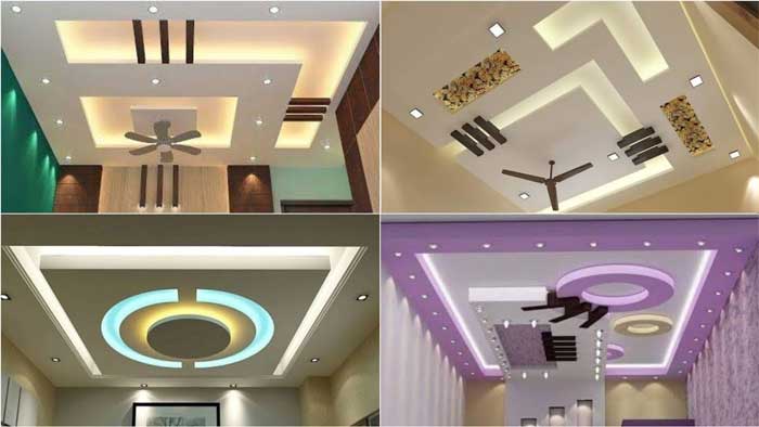 trendy gypsum board false ceiling designs