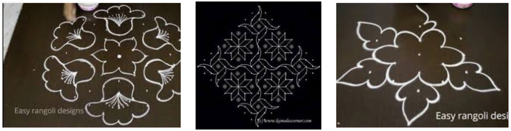 Rangoli Designs with dots